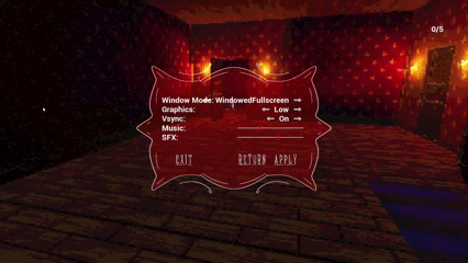 In-game Menu
